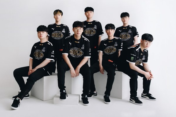 电子竞技俱乐部Gen.G与运动品牌PUMA推出限量版队服