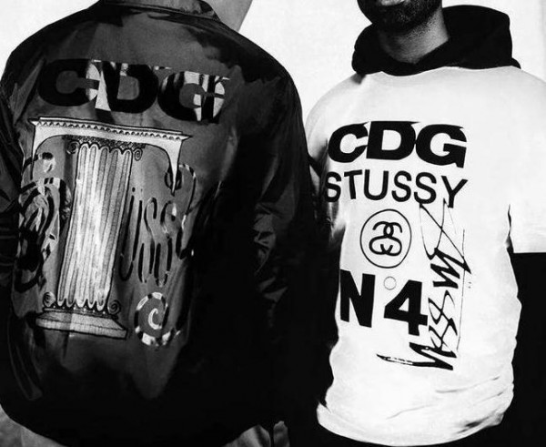 COMME des GARÇONS先后联名Stüssy与Disney