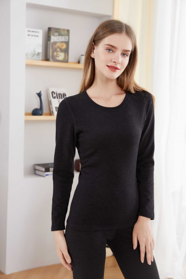 内衣加盟品牌闺秘内衣秋冬新品男女德容保暖打底衫