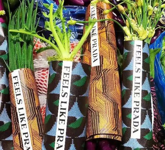 Prada上海开菜市场却遭遇“扔菜风波” 行为引官方猛烈批评