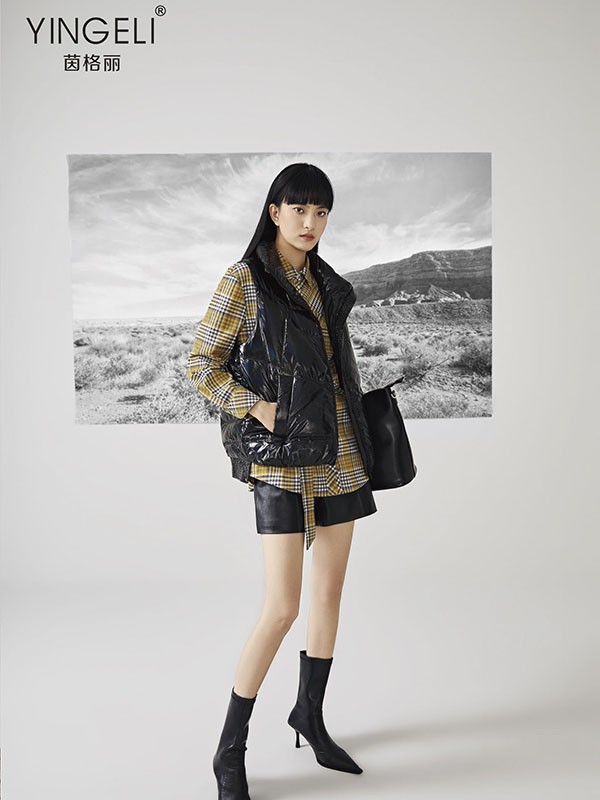 冬季清冷日韩风穿搭 矮个子女生值得借鉴