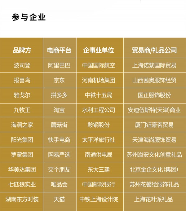 2021OUE职业装·团服展（成都）展商名单公布