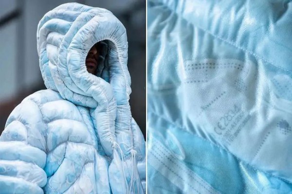 意大利设计师利用口罩制作仿羽绒外套的填充物!