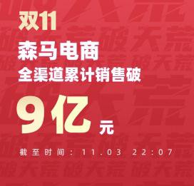 森马服饰前三季度营收突破100亿 其双11业绩突破9亿