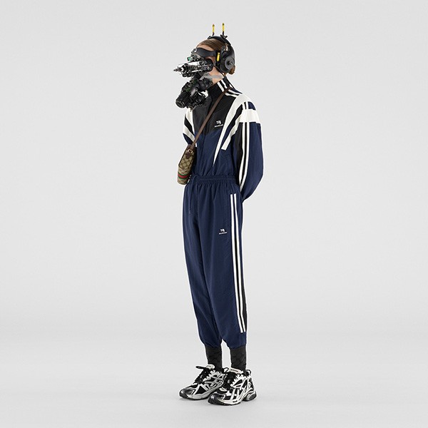 巴黎世家Balenciaga 携手日本模型艺术家打造 2022 最新春季系列大片