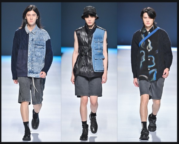 2021广东时装周秋季CAISEDI凯施迪以“释放”,“憧憬”为主题带来两组不同风格的服饰