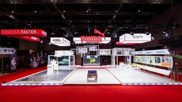 携全新新款碳板跑鞋FAST-R 知名运动品牌PUMA彪马首次在进博会亮相,