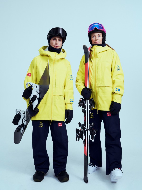 优衣库发布了为瑞典奥运会和残奥会打造的官方队服