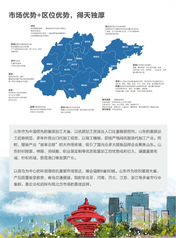 2022中国（青岛）国际面辅料及纱线展览会邀您共创共赏