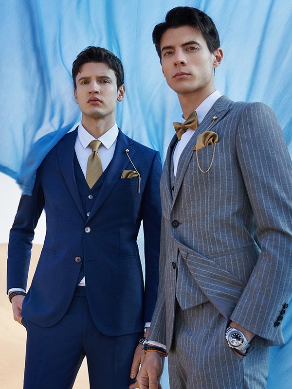 男士西装选什么颜色?男士西装要怎么搭配更有型?