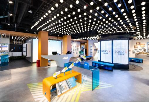 近期三个国际运动品牌进入中国开店