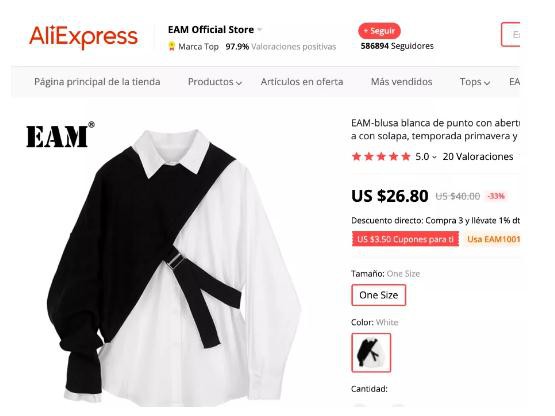 速卖通,SheIn网站的衣服拿到Instagram卖 价格竟两倍起