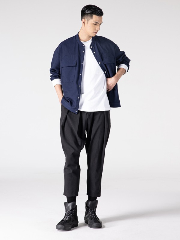 男生牛仔外套搭配什么裤子?牛仔外套里面怎么搭配?