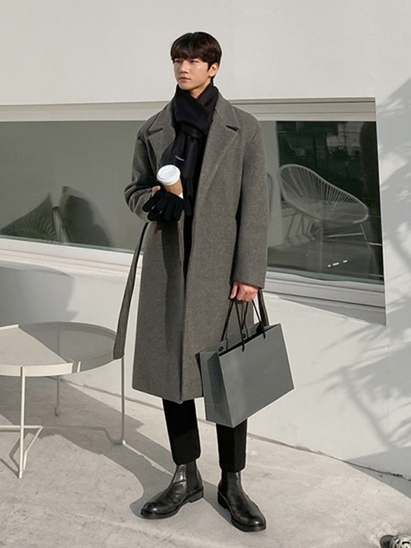 想要成为韩剧里的欧巴?一件大衣,教你怎么穿出韩国欧巴的感觉,
