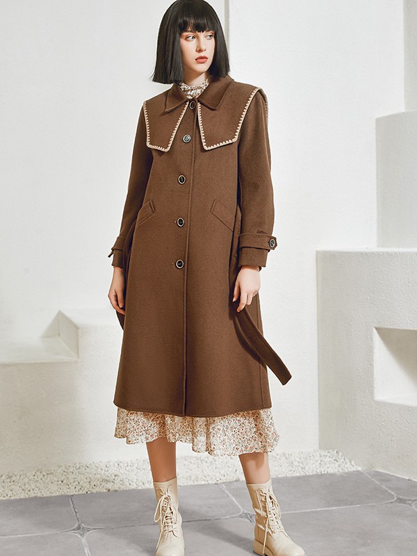 棕色服装如何搭配 棕色西装适合搭配短款皮裤吗