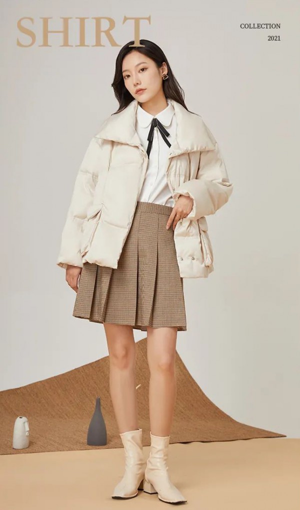 冬天羽绒服大衣外套里面穿什么 学金苑这么搭太出彩啦