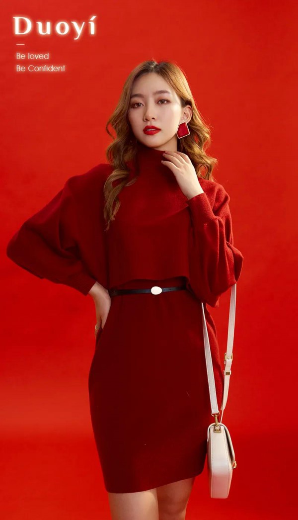 DUOYI新年系列|充满高级感的正红配色  圣诞元旦氛围感拉满