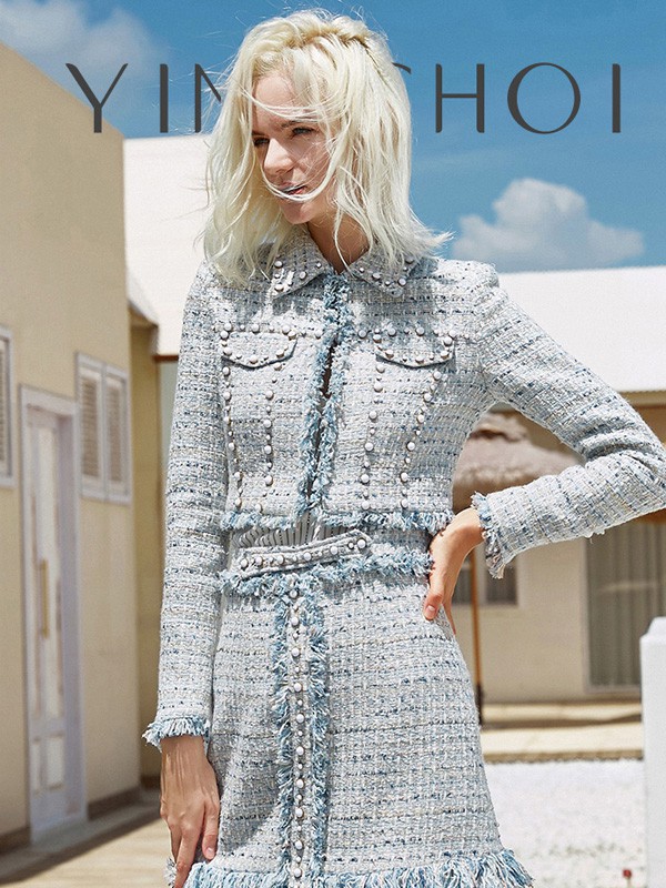 想走名媛淑女风的姐妹一定不能少了粗花呢单品