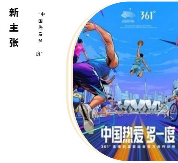 抢先布局亚运年,361°品牌日发布亚运新主张