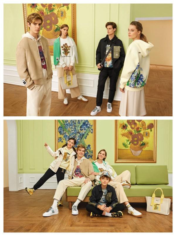 FILA斐乐携手梵高博物馆推出全新联名系列