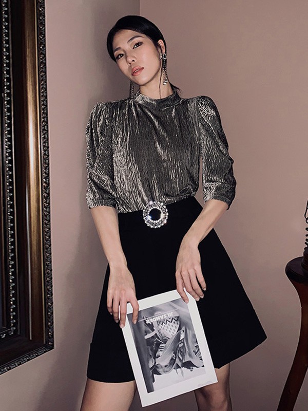 这家的衣服特别适合想要轻熟风的微胖女生哦显瘦又气质