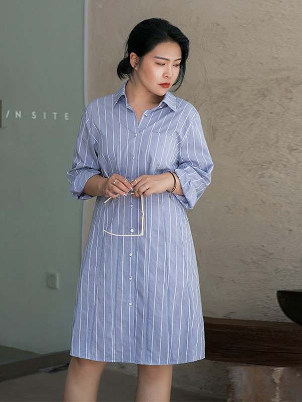 这家的衣服特别适合想要轻熟风的微胖女生哦显瘦又气质