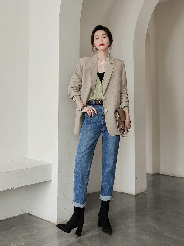 西装要穿出休闲感才好看这样搭配舒适慵懒又洋气