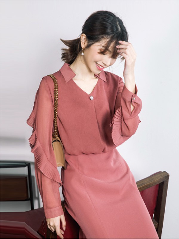 清新舒适的职场穿搭你值得拥有 优美世界更懂你