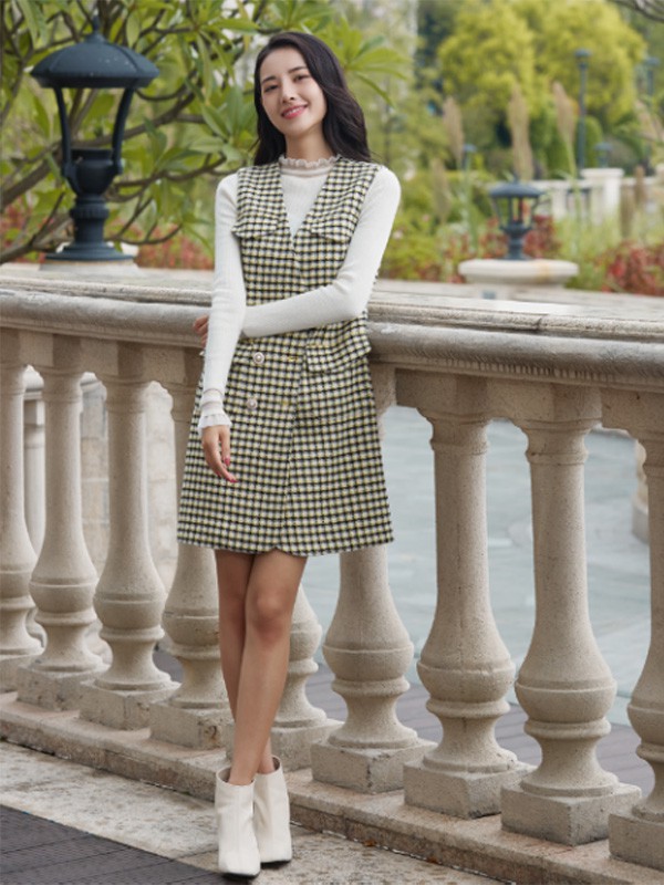 知性优雅的职场女性穿搭你get了吗?ANOTHER ONE女装时尚大方