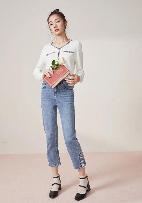 ROEM洛妍新款温柔针织 不负春光不负卿