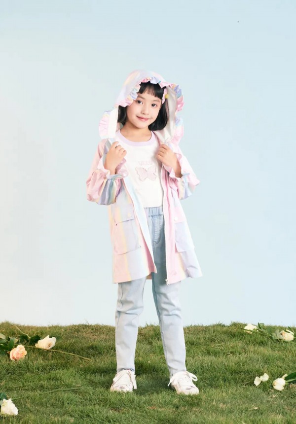 ULLU童装2021春季新品 与翩飞的蝴蝶共舞