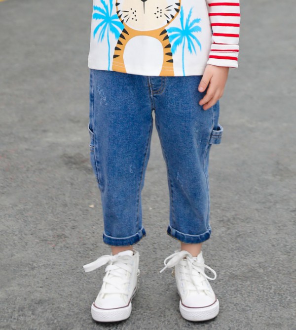 netaikyo快乐热带鱼童装 带您点亮春季潮“裤”造型