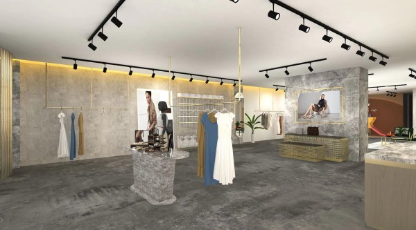 Vesper Lynd女装重庆步行街300平旗舰店即将开业!预祝开业大吉!