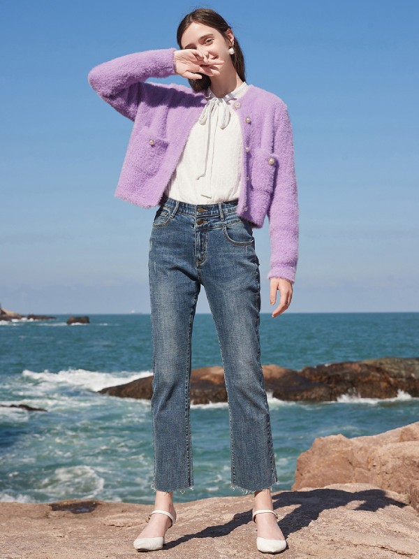 春季针织衫怎么搭配?春美多女装舒适好看