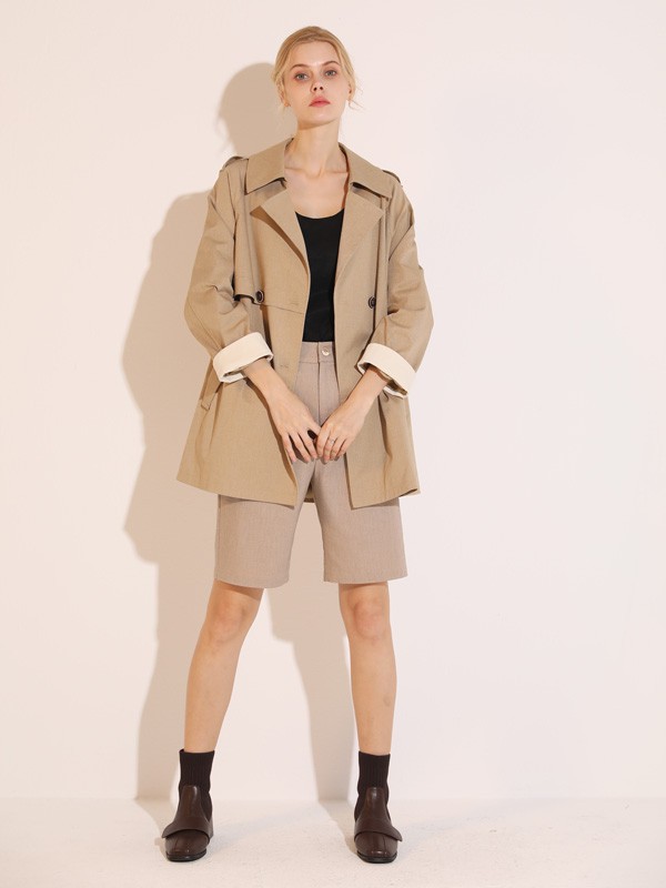 春季要有一件潇洒帅气的风衣 一起来看看吧!