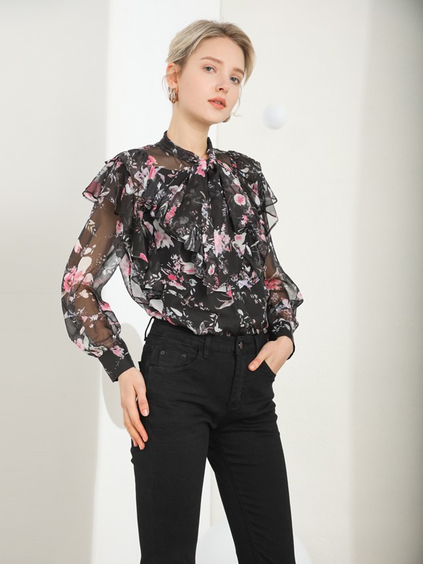 浪漫优雅的春季上衣你值得入手!容悦更懂你!