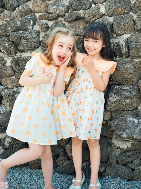 女孩夏天穿什么连衣裙?仙气飘飘的白色&青春活力的橙色哪款适合你呢?