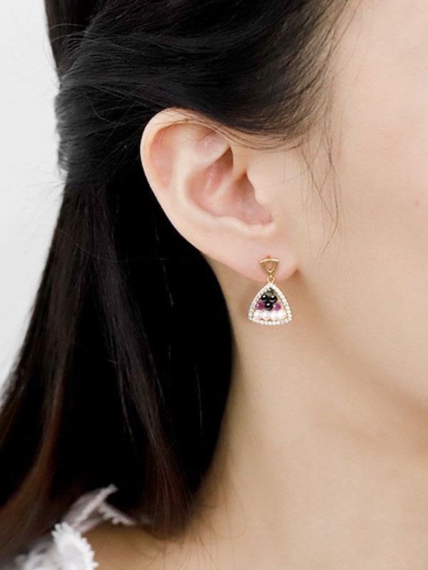 怎么挑选适合自己的耳环 以下几个脸型你是哪一种呢