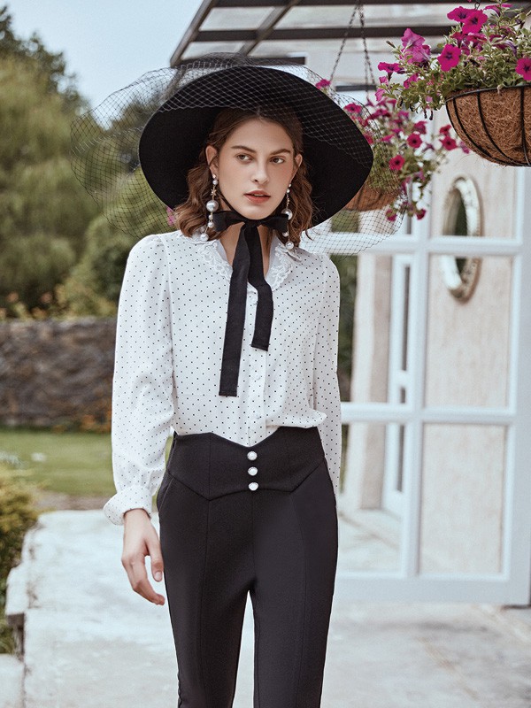 知性温柔的衬衫 更适合上班通勤穿