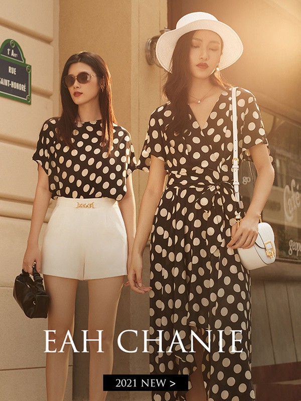 经典波点连衣裙带你邂逅夏日的浪漫