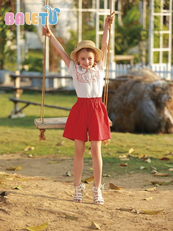 简约可爱的夏日T恤 让孩子在夏天尽情玩耍