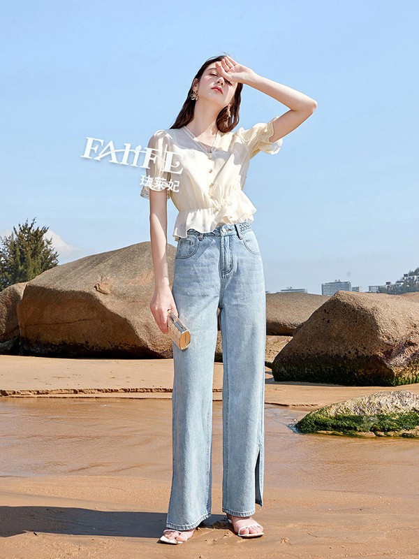 夏天牛仔裤适合搭配什么上衣 什么上衣更好看