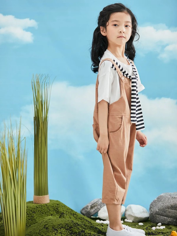 棉麻衣服适合儿童穿吗 小女孩棉麻衣服怎么穿搭