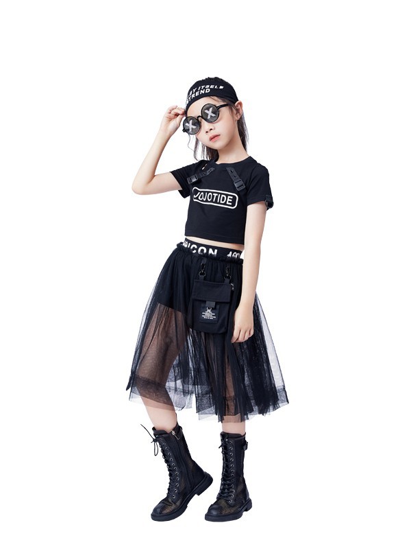 黑色纱裙能够怎么搭配上衣 什么款式更适合孩子