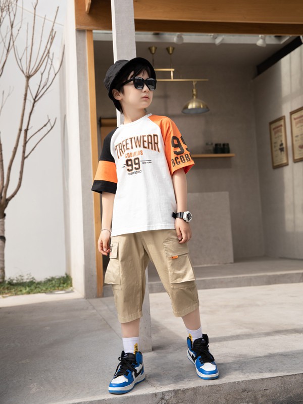 简约帅气的夏季T恤 值得给孩子入手