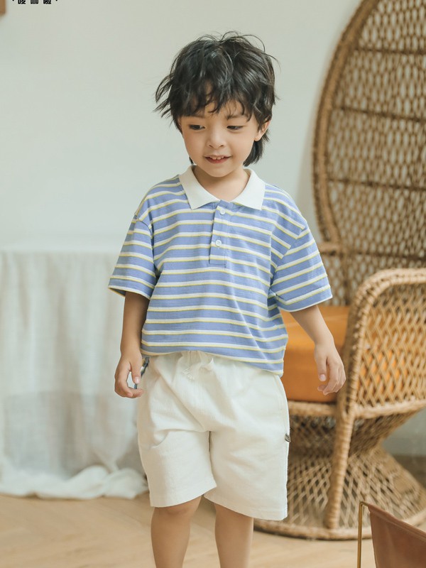 日系小清新的男童搭配  简约不失个性