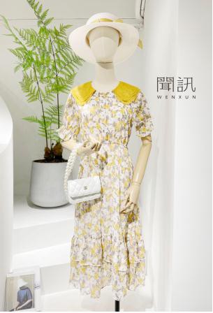 拥抱夏日的风【闻讯】田园风连衣裙
