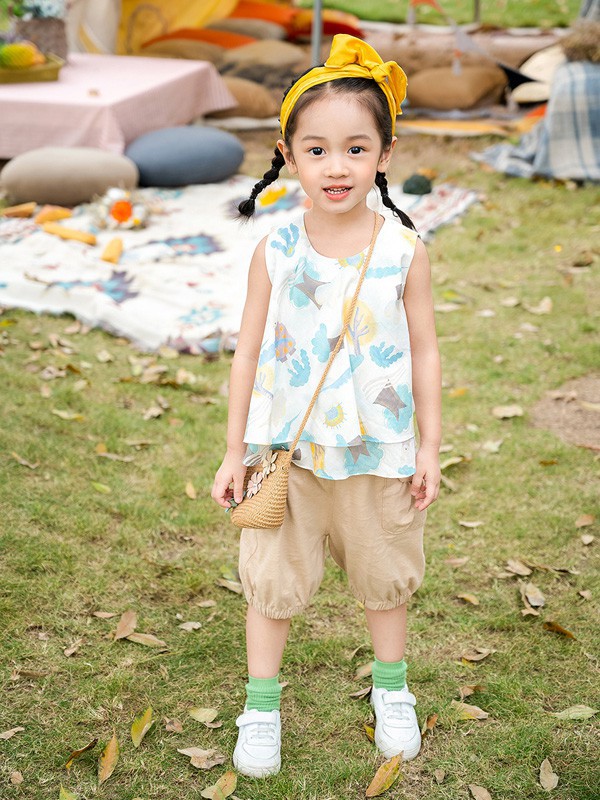 夏日萌娃女孩搭配 适合小女孩的搭配