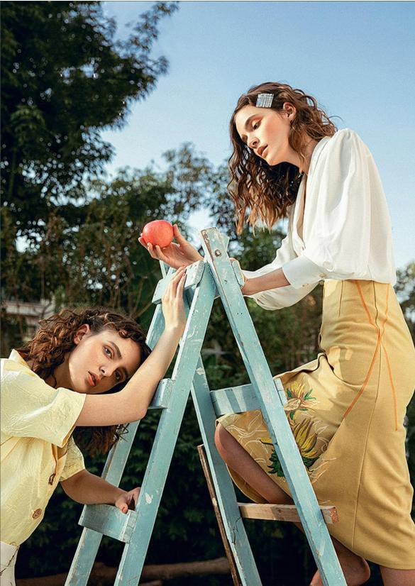 你如树林里的一丛荫凉丨闻讯女装淡雅系列