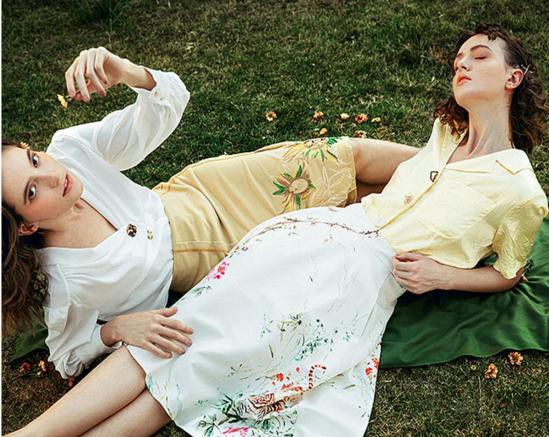 你如树林里的一丛荫凉丨闻讯女装淡雅系列